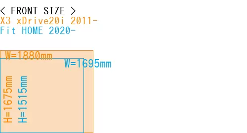 #X3 xDrive20i 2011- + Fit HOME 2020-